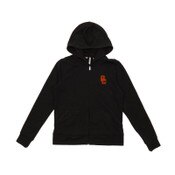 USC Trojans Women's Black SC Interlock Cloud Full-Zip Hoodie